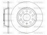 Гальмівний диск зад. A3/Golf/Jetta/Octavia/Passat/Q3/Superb/Tiguan 03- WOKING D6973.00 (фото 1)