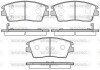 Колодки гальмівні диск. перед. (Remsa) Hyundai Tucson 1.6 15-,Hyundai Tucson 1.7 15- (P17763.02) WOKING P1776302 (фото 1)