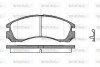 Колодки гальмівні диск. перед. (Remsa) Mitsubishi Outlander I II (P2543.22) WOKING P254322 (фото 1)