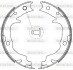 Колодки ручного гальма C4/CALIBER/PATRIOT/COMPASS/OUTLANDER II/LANCER VIII/4008 1.6-2.7 08- WOKING Z464100 (фото 1)