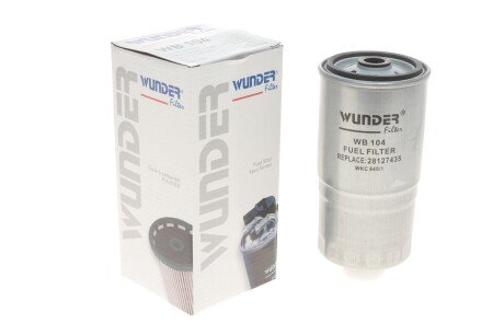 Фільтр паливний VW/Audi 1.6/1.9D/TD WUNDER FILTER WB 104