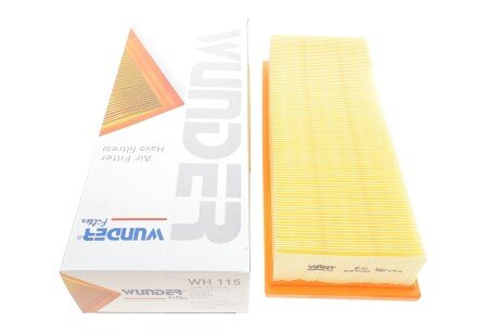 Фільтр повітряний Audi 80/100/VW T3 1.6-1.7D 81-92 WUNDER FILTER WH 115 (фото 1)