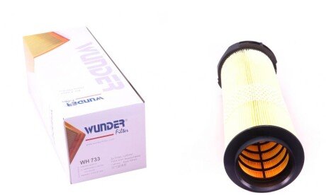 Фільтр повітряний MB C-class (W203) 2.0-2.2CDI 00-07 WUNDER FILTER WH 733 (фото 1)