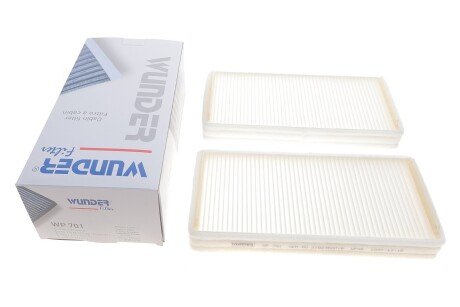 Фільтр салону MB E-class (W210) (к-кт 2шт.) WUNDER FILTER WP 701