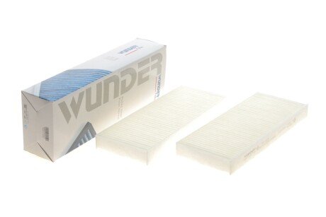 Фільтр салону Nissan Navara/Pathfinder 2.5dCi/3.0dCi/4.0 05- (к-кт 2шт.) WUNDER FILTER WP 918