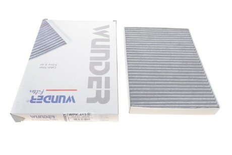 Фільтр салону Citroen C5/Peugeot 407 04- (вугільний) WUNDER FILTER WPK 413