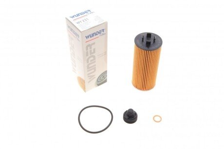 Фільтр масляний BMW X1 (F48) 1.8-2.0i 14-/Mini Cooper 13- WUNDER FILTER WY 231