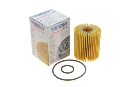 Фільтр масляний Lexus/Toyota 2.0/2.2 D-4D 05- WUNDER FILTER WY 916