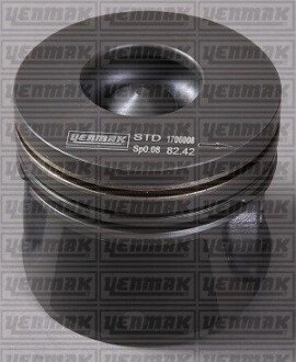 Поршень с кольцами і пальцем (размер отв. 82.50/STD) FORD Focus 1.8DI/TDDi -05 YENMAK 31-03465-000