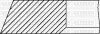 Комплект поршневих кілець (на 1 поршень) RENAULT TRAFIC 1.9DcI 01- (80/STD) (2.5/2/3) YENMAK 91-09165-000 (фото 2)