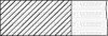 Комплект поршневих кілець (на 1 поршень) (83.00/STD) (1,5/1,5/2,0) OPEL Insignia/Astra J 2.0CDTI -15 (4цл.) (A 20DTH) YENMAK 91-09790-000 (фото 1)