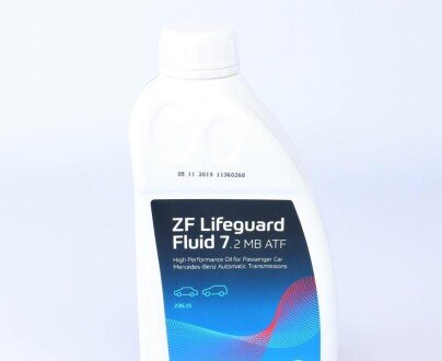 Олива трансмісійна LIFEGUARD FLUID 7.2 MB ATF 1л ZF 5961307352